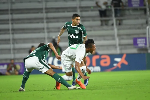 Florida Cup 2020 Palmeiras Atlético Nacional Jogo Estádio Exploria Orlando — Fotografia de Stock