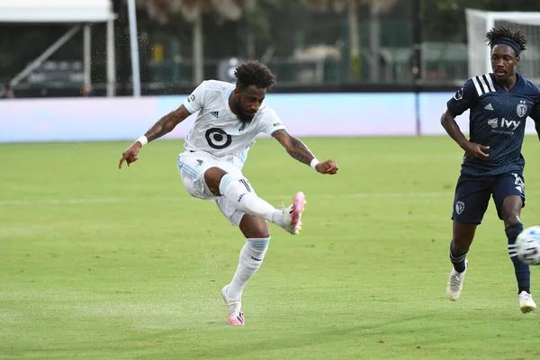 MLS sırasındaki Minnesota United ile karşılaşan Kansas City, 12 Temmuz 2020 tarihinde Orlando Florida 'daki ESPN Vahşi Spor Dünyası' nda düzenlenen turnuvaya geri döndü..  