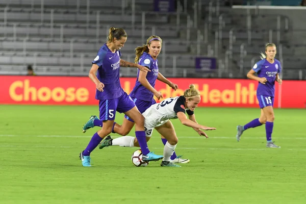 Orlando Pride, 23 Mayıs 2018 'de Orlando Florida' daki Exploria Stadyumu 'nda Kuzey Carolina Cesareti' ne ev sahipliği yapmaktadır..  