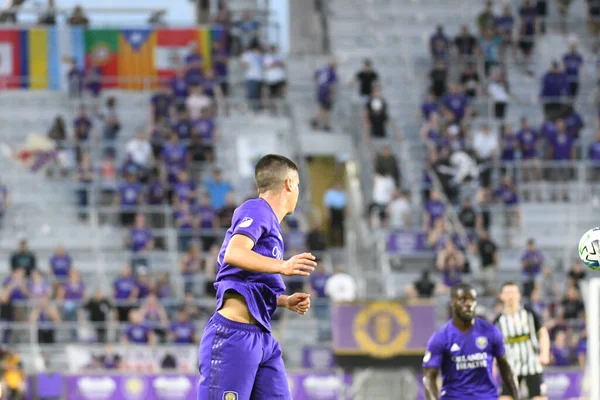 Orlando City Şubat 2020 Exploria Stadyumu Nda Oynanan Dostça Maç — Stok fotoğraf