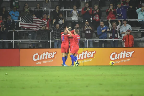 2019 올랜도 플로리다의 Exploria Stadium Concacaf Nations League Match 캐나다를 — 스톡 사진