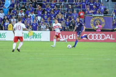 Orlando City, 5 Temmuz 2017 'de Orlando City Stadyumu' nda Toronto FC 'ye ev sahipliği yaptı..  