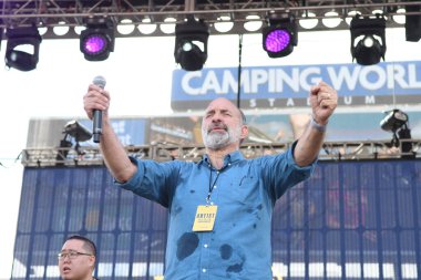 23 Şubat 2019 'da Orlando Florida' daki Dünya Kampı Stadyumunda Hristiyan Uyanışı. 