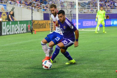 Orlando City, 24 Ağustos 2016 'da Orlando Florida' daki Kamp Dünyası Stadyumunda Toronto FC 'ye ev sahipliği yaptı..