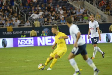 Paris Saint-Germain, Tottenham Hotspur 'a karşı 22 Temmuz 2017' de Orlando Florida 'daki Citrus Bowl' da.   