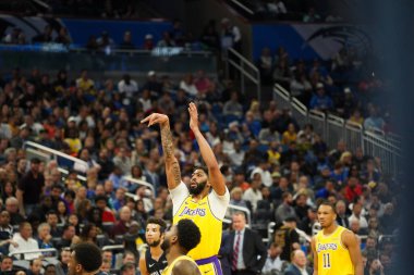 Orlando Magic 11 Aralık 2019 Çarşamba günü Orlando Forida 'daki Amway Center' da Los Angeles Lakers 'a ev sahipliği yaptı..  