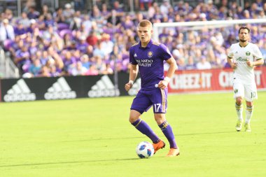 Orlando City 8 Nisan 2018 'de Orlando Florida' daki Exploria Stadyumu 'nda Portland Timbers' a ev sahipliği yaptı.. 