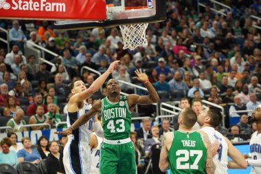 Orlando Magic, Boston Celtics 'i 24 Ocak 2020' de Orlando, Florida 'da Amway Center' da ağırladı.