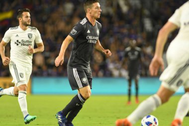 Orlando City 21 Nisan 2018 'de Orlando Florida' daki Exploria Stadyumu 'nda San Jose depremlerine ev sahipliği yaptı.. 