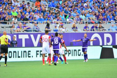 Orlando City SC, 18 Haziran 2016 'da Orlando Florida' daki Camp World Stadyumu 'nda San Jose Depremleri' ne ev sahipliği yaptı..