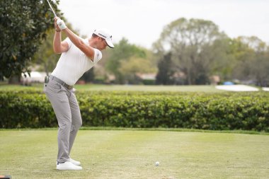 8 Mart 2020 'de Orlando Florida' daki Bay Hill Kulübü 'nde Arnold Palmer Davetiye Turu sırasında. 