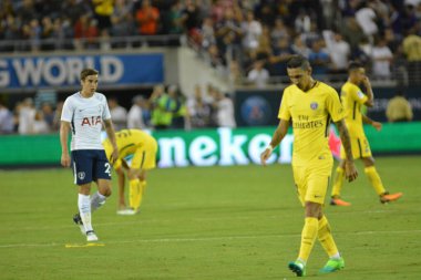 Paris Saint-Germain, Tottenham Hotspur 'a karşı 22 Temmuz 2017' de Orlando Florida 'daki Citrus Bowl' da.   