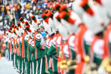 Orlando, Florida 'daki Kamp Stadyumu' nda 2018 Yıllık Florida Klasikleri (BCU vs FAMU) - 17 Kasım 2018.  