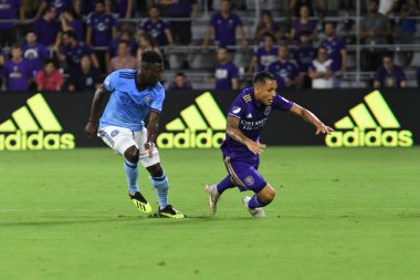 Orlando City 26 Temmuz 2018 'de Florida Exploria Stadyumu' nda NYC FC 'ye ev sahipliği yaptı. Fotoğraf: Marty Jean-Louis