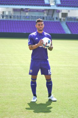 Orlando City SC, Dom Dwyer 'ı tanıtmak için bir basın toplantısı düzenledi..  
