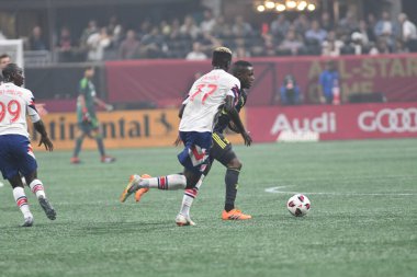 1 Ağustos 2018 tarihinde Atlanta 'daki Mercedez Benz Stadyumu' nda tüm yıldızlar Juventus 'a karşı..  