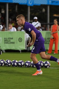 30 Temmuz 2019 'da Orlando Florida' da Disney 'in Vahşi Spor Dünyası' nda MLS All-Star Yetenek Yarışması. 