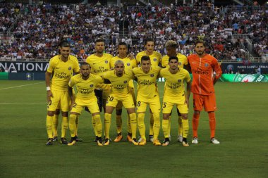 Paris Saint-Germain, Tottenham Hotspur 'a karşı 22 Temmuz 2017' de Orlando Florida 'daki Citrus Bowl' da.   