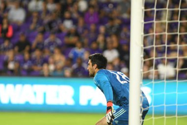 Orlando City 21 Nisan 2018 'de Orlando Florida' daki Exploria Stadyumu 'nda San Jose depremlerine ev sahipliği yaptı..  