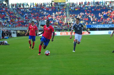 Kosta Rika, Copa America Centenario sırasında Paraguay ile Orlando Florida 'daki Dünya Kampı Stadyumu' nda karşılaştı..  
