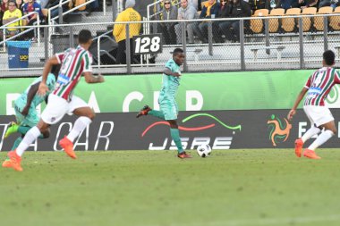 Fluminense, Florida Kupası 'nda 15 Ocak 2018' de Orlando Florida 'da oynanan Spektrum Stadyumu' nda Barcelona SC 'ye karşı..