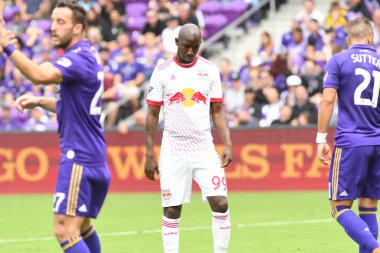 Orlando City, 31 Mart 2018 'de Orlando Florida' daki Exploria Stadyumu 'nda New York Red Bulls' a ev sahipliği yaptı..  