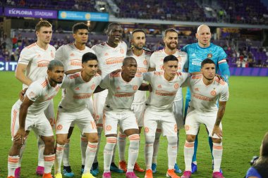 Orlando City, 23 Ağustos 2019 Cuma günü Florida, Orlando 'daki Exploria Stadyumu' nda Atlanta United 'a ev sahipliği yaptı.