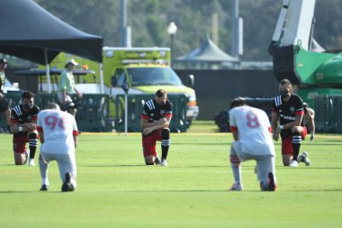 Toronto FC, 13 Temmuz 2020 tarihinde Orlando Florida 'da düzenlenen ESPN Wild World of Sports' ta düzenlenen MLS Back Tournament sırasında D.C. United ile karşı karşıya geldi..  