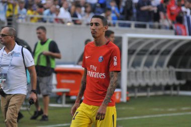 Paris Saint-Germain, Tottenham Hotspur 'a karşı 22 Temmuz 2017' de Orlando Florida 'daki Citrus Bowl' da.  