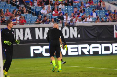 ABD Futbol Takımı 6 Eylül 2016 'da Jacksonville Florida EverBank Field' da Trinidad & Tobago 'ya ev sahipliği yaptı..
