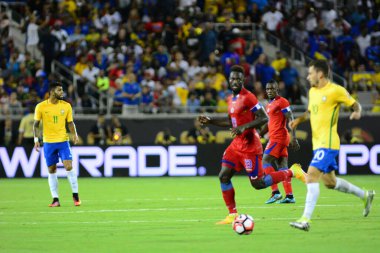 Brezilya, 8 Haziran 2016 tarihinde Orlando Florida 'daki Copa America Centenario' da Haiti ile karşılaştı..