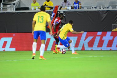 Brezilya, 8 Haziran 2016 tarihinde Orlando Florida 'daki Copa America Centenario' da Haiti ile karşılaştı..
