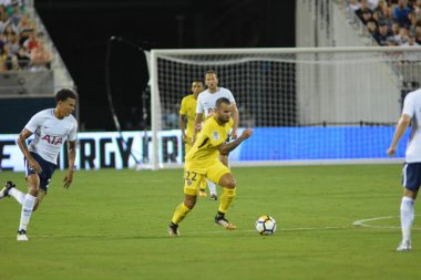 Paris Saint-Germain, Tottenham Hotspur 'a karşı 22 Temmuz 2017' de Orlando Florida 'daki Citrus Bowl' da.   