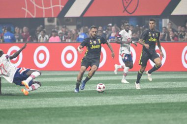 1 Ağustos 2018 tarihinde Atlanta 'daki Mercedez Benz Stadyumu' nda tüm yıldızlar Juventus 'a karşı..  