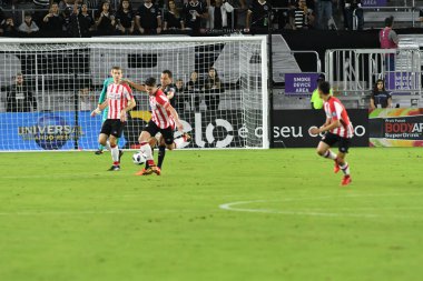 Korintliler, 10 Ocak 2018 'de Orlando City Stadyumu' nda düzenlenen Florida Kupası 'nda PSV Eindhoven' a karşı..  