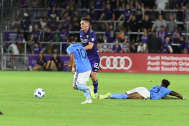Orlando City 26 Temmuz 2018 'de Florida Exploria Stadyumu' nda NYC FC 'ye ev sahipliği yaptı. Fotoğraf: Marty Jean-Louis