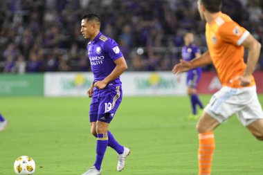Orlando City SC, 22 Eylül 2018 'de Florida Exploria Stadyumu' nda Houston Dynamo 'yu ağırladı..