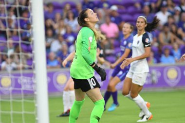 Orlando Pride, 23 Mayıs 2018 'de Orlando Florida' daki Exploria Stadyumu 'nda Kuzey Carolina Cesareti' ne ev sahipliği yapmaktadır..  