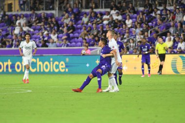 Orlando City 20 Şubat 2019 Çarşamba günü Orlando Fl 'daki Orlando City Stadyumu' nda New England 'a ev sahipliği yaptı.