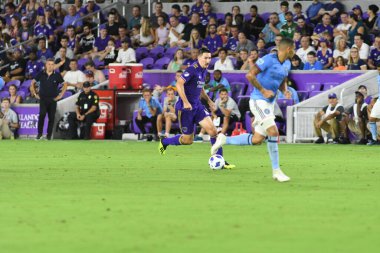 Orlando City 26 Temmuz 2018 'de Florida Exploria Stadyumu' nda NYC FC 'ye ev sahipliği yaptı. Fotoğraf: Marty Jean-Louis