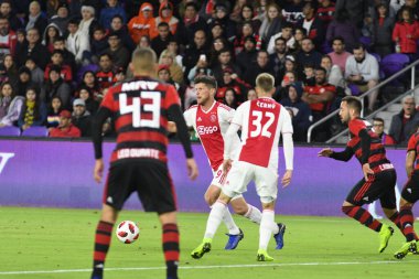 Ajax, Flemengo 'ya karşı Orlando City Stadyumu' nda 10 Ocak 2019.