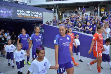 Orlando Pride, 27 Haziran 2018 tarihinde Orlando City Stadyumu 'nda Houston Dash' e ev sahipliği yaptı. Fotoğraf: Marty Jean-Louis