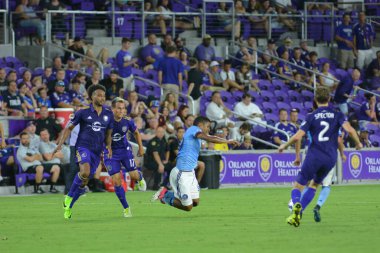 Orlando City 21 Mayıs 2017 'de Orlando City Stadyumu' nda NYC FC 'ye ev sahipliği yaptı..  