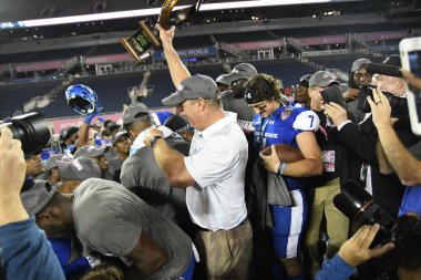 Georgia State Face Batı Kentucky Cure Bowl sırasında 16 Aralık 2017 'de Orlando Florida' daki Citrus Bowl 'da.  