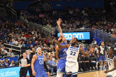 Orlando Magic, 7 Şubat 2019 'da Orlando, Florida' da bulunan Amway Arena 'da Minnesota Timberwolves' a ev sahipliği yapar..  