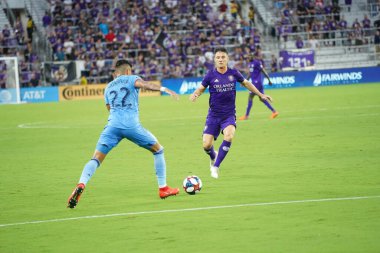 Orlando City, 10 Temmuz 2019 'da Orlando City Stadyumu' nda New York City FC 'ye ev sahipliği yaptı.. 