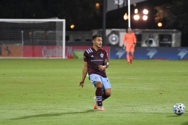 Real Salt Lake, 12 Temmuz 2020 'de Orlando Florida' da düzenlenen MLS Sırt Turnuvası sırasında Colorado Rapids ile karşı karşıya.