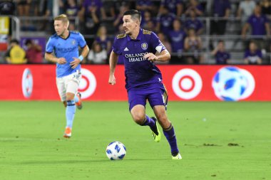 Orlando City 26 Temmuz 2018 'de Florida Exploria Stadyumu' nda NYC FC 'ye ev sahipliği yaptı. Fotoğraf: Marty Jean-Louis