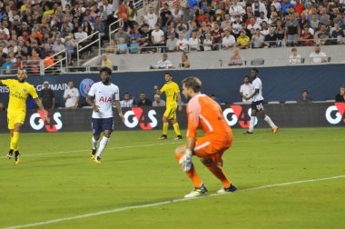 Paris Saint-Germain, Tottenham Hotspur 'a karşı 22 Temmuz 2017' de Orlando Florida 'daki Citrus Bowl' da.  