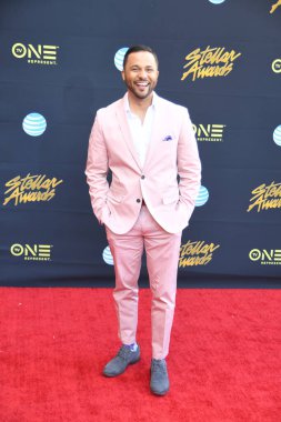 24 Mart 2018 Cumartesi günü Las Vegas 'taki Orleans Resort' ta düzenlenen 33. Yıldız Ödülleri Kırmızı Halı sırasında ünlüler.